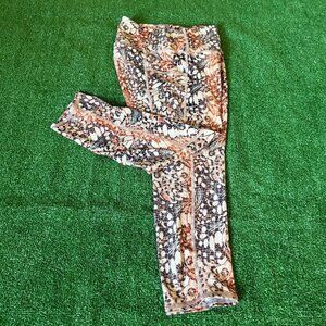 Evolution & Creation Cropped Leggings Women’s Size L Pull-On Elastic Waist Pant